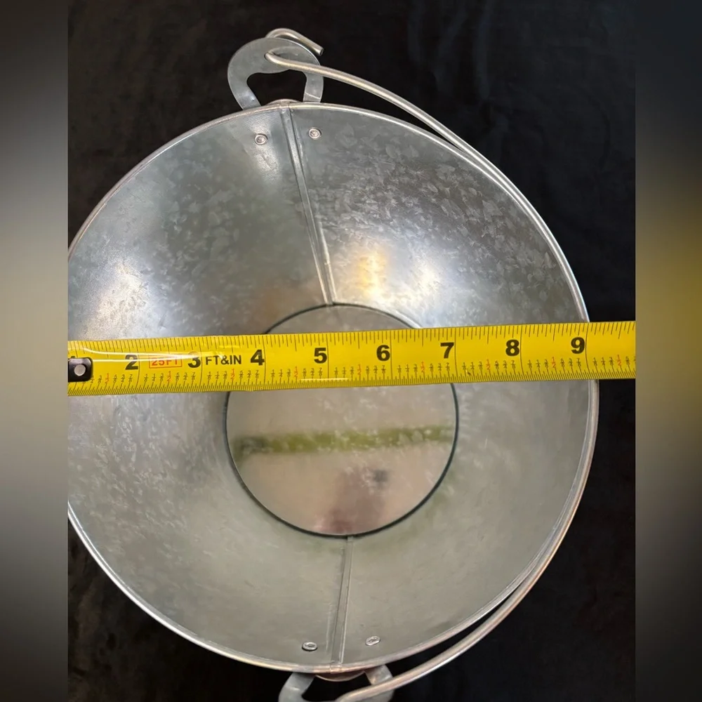 Old Bay Metal Steel Bucket Ice Bucket For Beer and Drinks - Picture 6 of 7